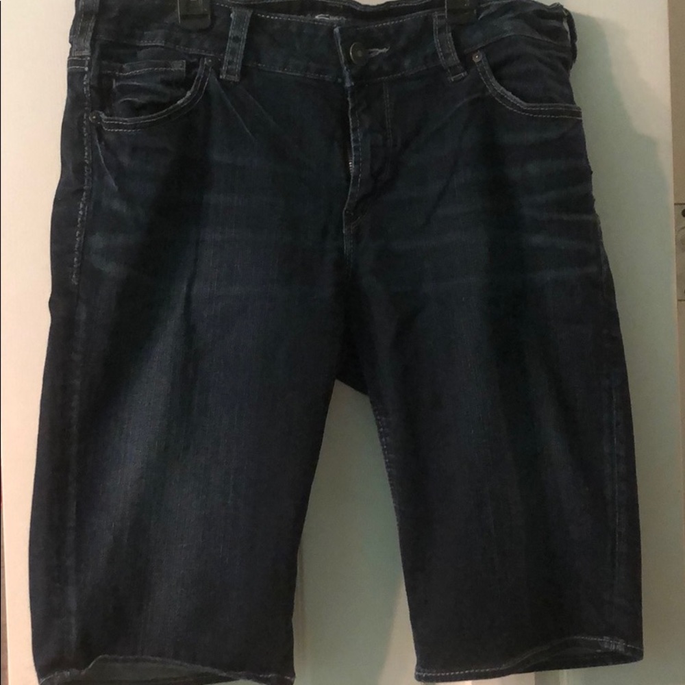 Women’s Silver Jeans Bermuda Shorts